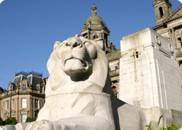 Photo of the Front of a Museum